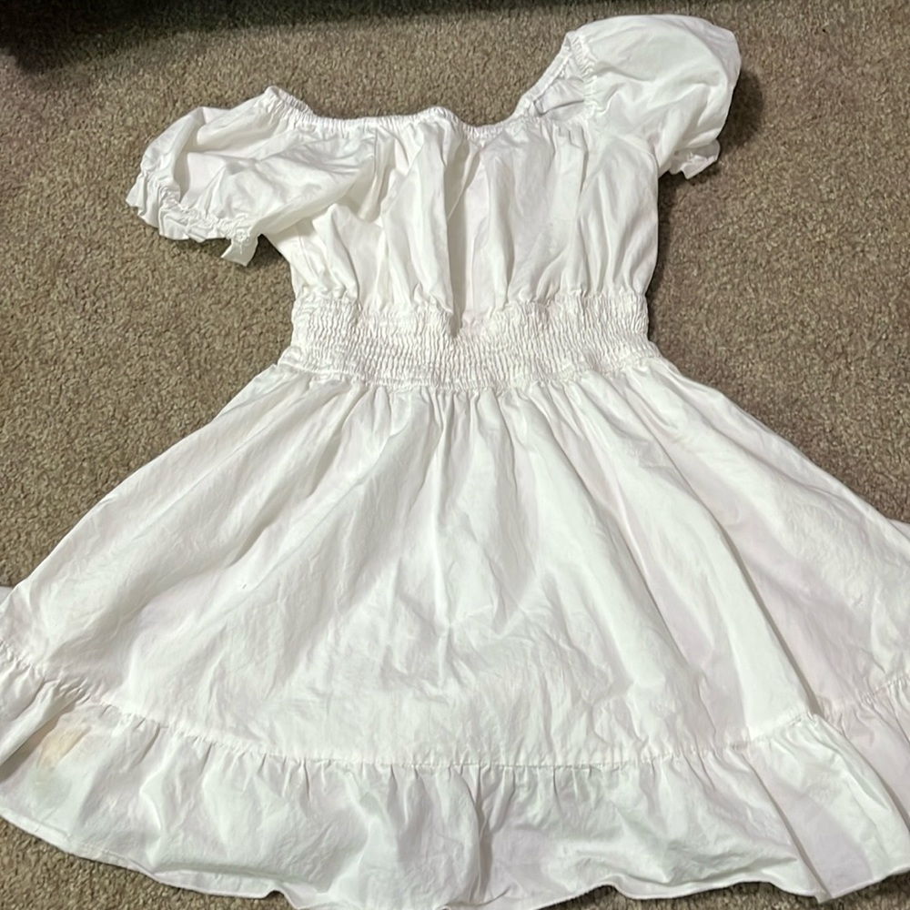 White dress
